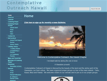 Tablet Screenshot of cohawaii.org
